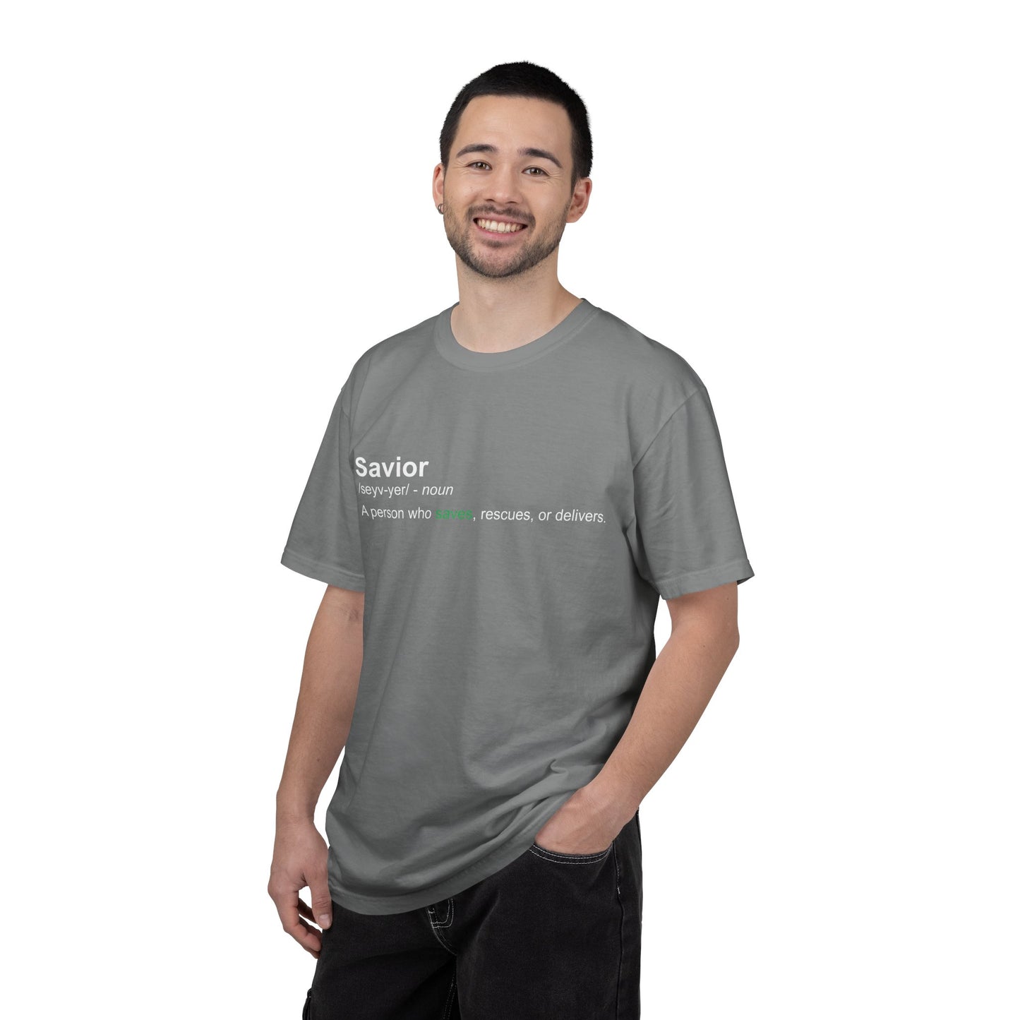Savior Definition T-Shirt 100% cotton