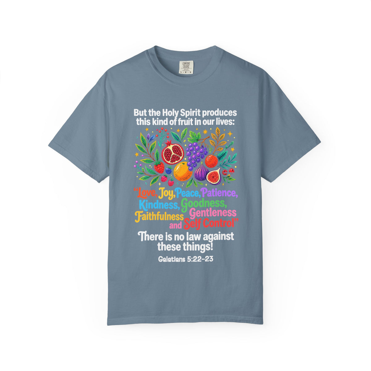 Fruit of the Spirit T‑Shirt — Galatians 5:22‑23 Christian Faith Tee
