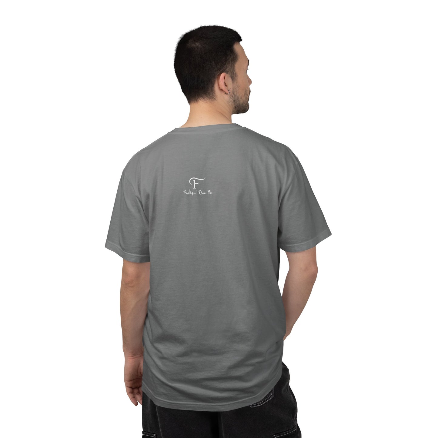 CHRIST the visible image of the invisible God Cotton T-shirt — Faith-Based Christian Tee