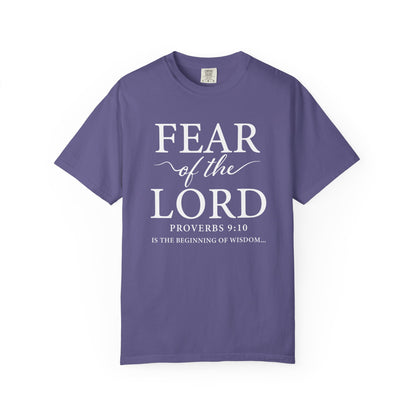 Fear of the Lord T-Shirt — Christian Faith Graphic Tee