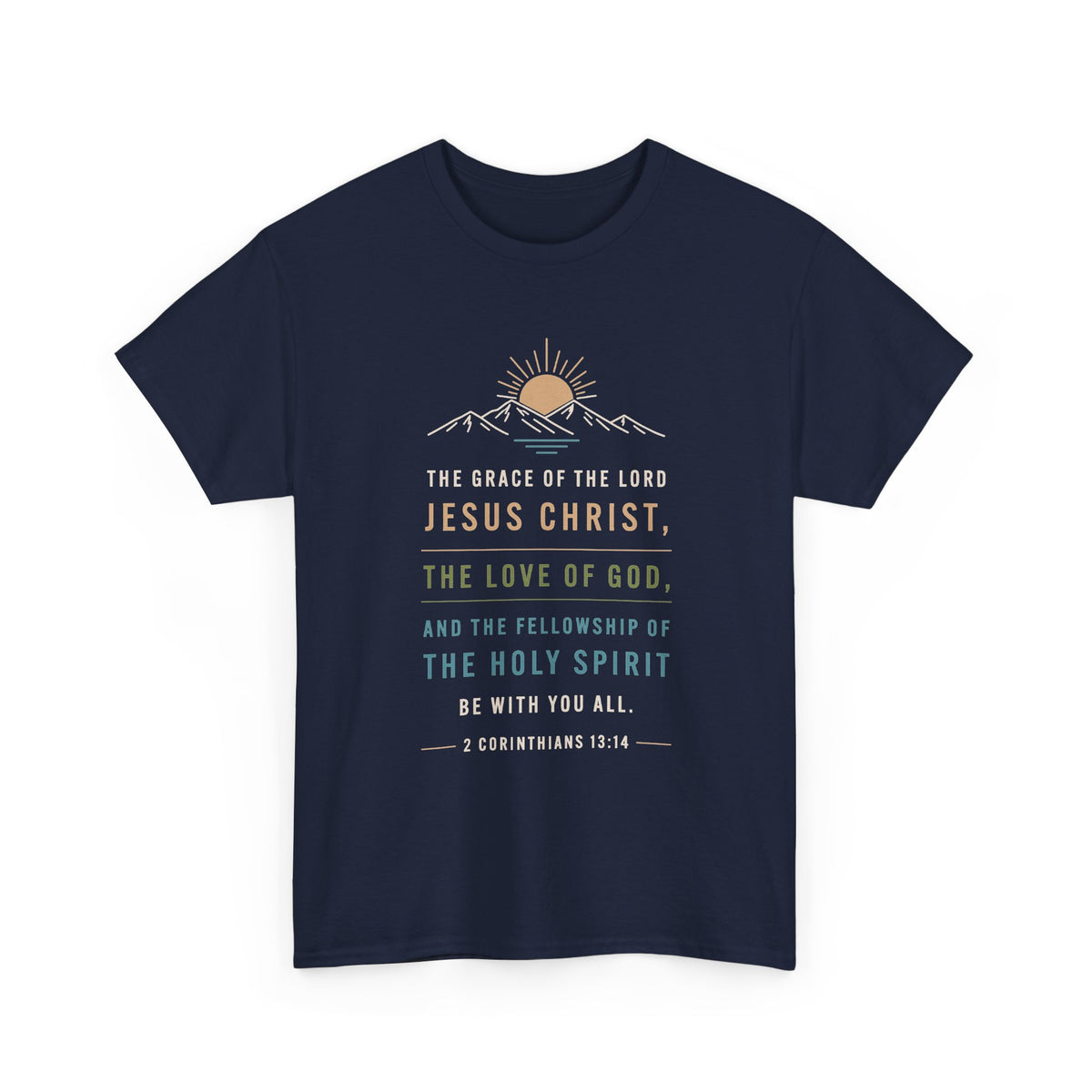 The Grace of the Lord Jesus Christ Christian Scripture T-Shirt