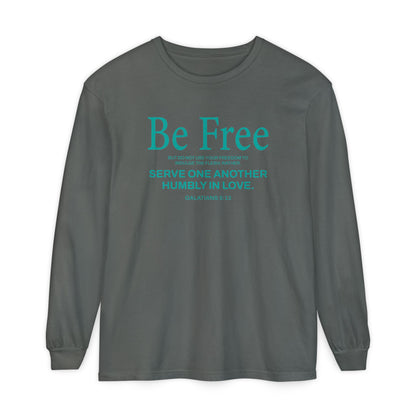 Be Free "Galatians 5:13" Teal