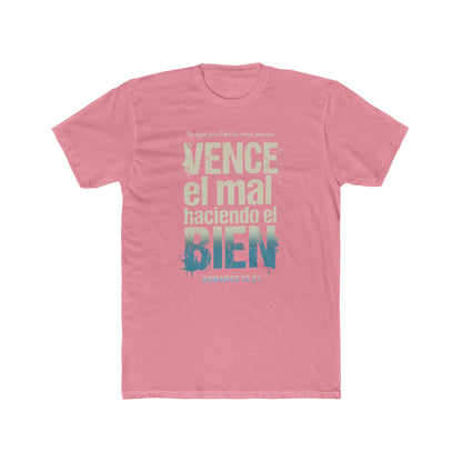 Spanish Scripture T-Shirt — "Vence el mal haciendo el bien" (Romans 12:21)