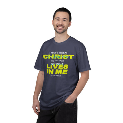 I have been Crucified with Christ "Galatians 2:20" YELLOW 100% Cotton T-Shirt