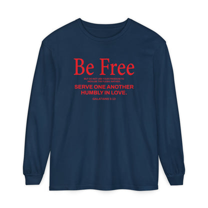 Be Free "Galatians 5:13" RED