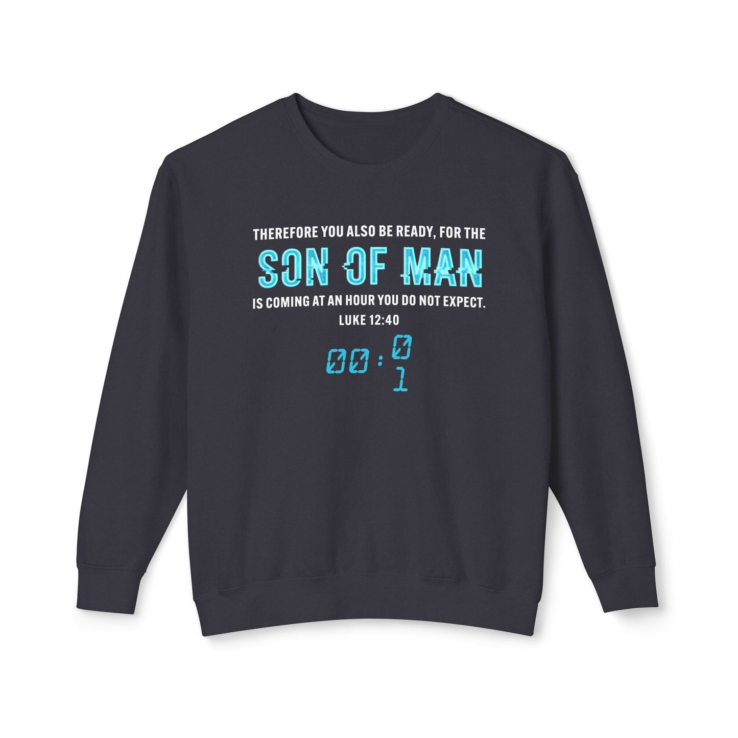 Son of Man is Coming Cotton T‑Shirt — Christian Faith Graphic Sweatshirt