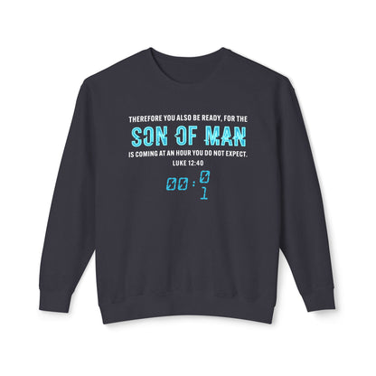 Son of Man is Coming Cotton T‑Shirt — Christian Faith Graphic Sweatshirt