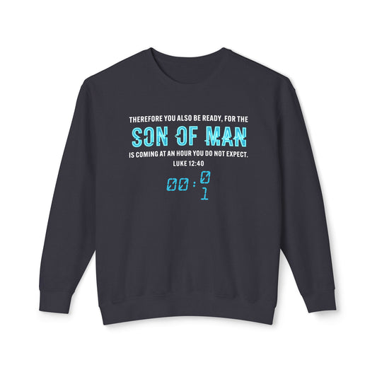 Son of Man is Coming Cotton T‑Shirt — Christian Faith Graphic Sweatshirt