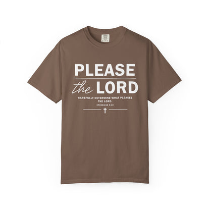 Please the Lord Ephesians 5:10 T-Shirt 100% Cotton T-Shirt