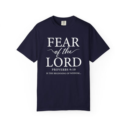 Fear of the Lord T-Shirt — Christian Faith Graphic Tee