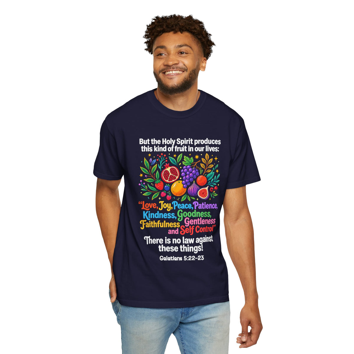 Fruit of the Spirit T‑Shirt — Galatians 5:22‑23 Christian Faith Tee