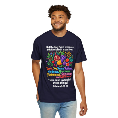 Fruit of the Spirit T‑Shirt — Galatians 5:22‑23 Christian Faith Tee