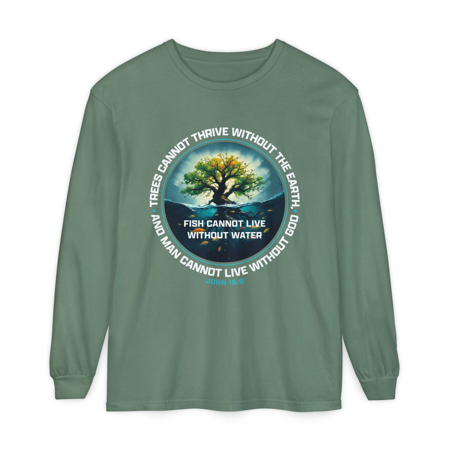 Trees Cannot Thrive Without The Earth "John 15:5"