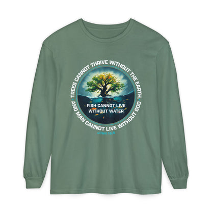 Trees Cannot Thrive Without The Earth "John 15:5"