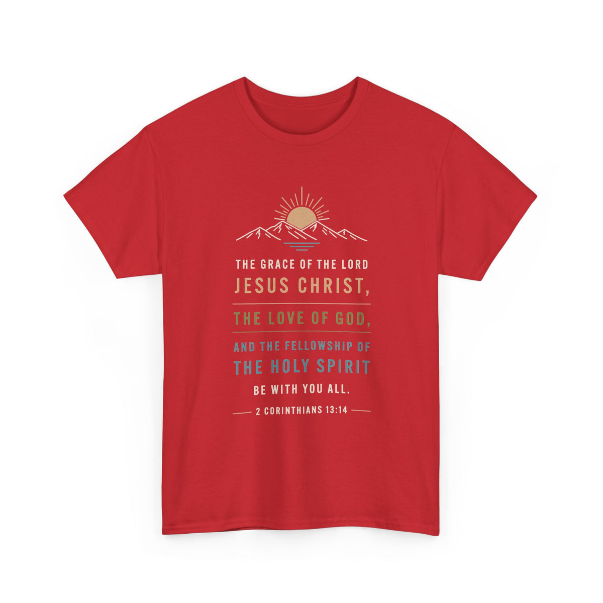 The Grace of the Lord Jesus Christ Christian Scripture T-Shirt