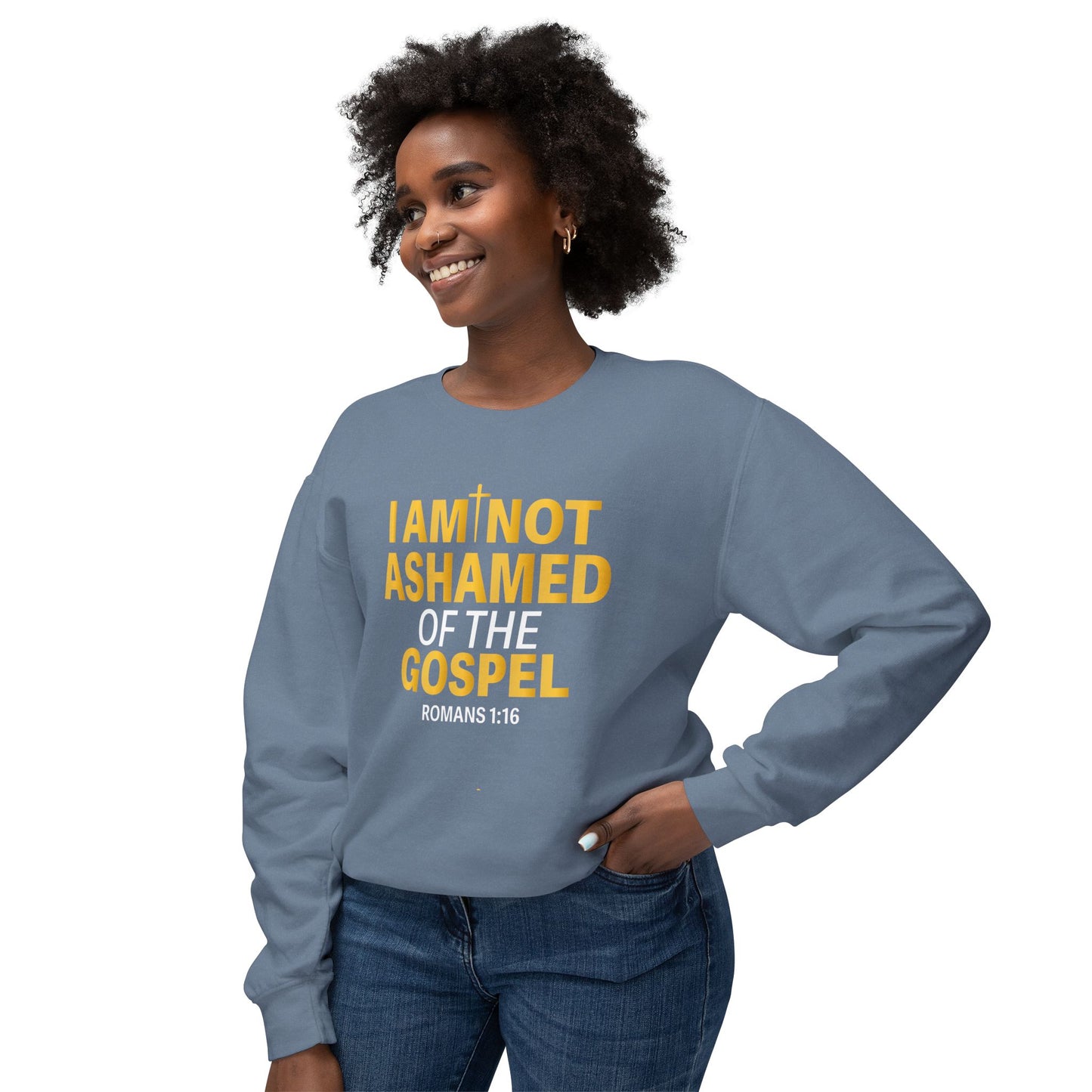 I Am Not Ashamed of The Gospel "Romans 1:16" GOLD