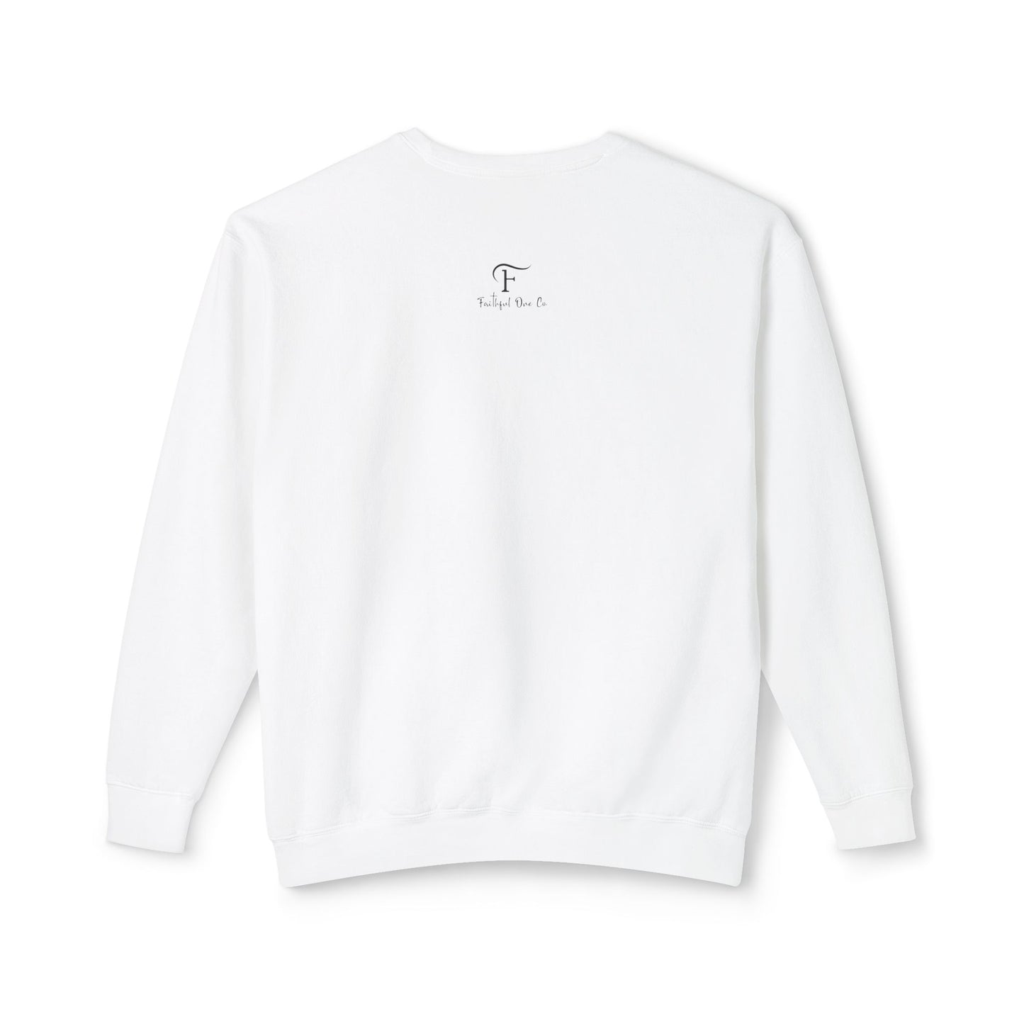 Biblical Wisdom Crewneck — Ecclesiastes 7:11-12 Bible Verse Sweatshirt