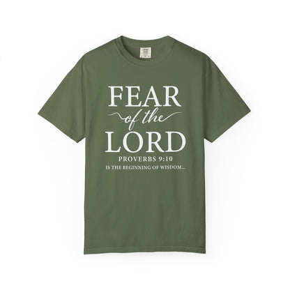 Fear of the Lord T-Shirt — Christian Faith Graphic Tee