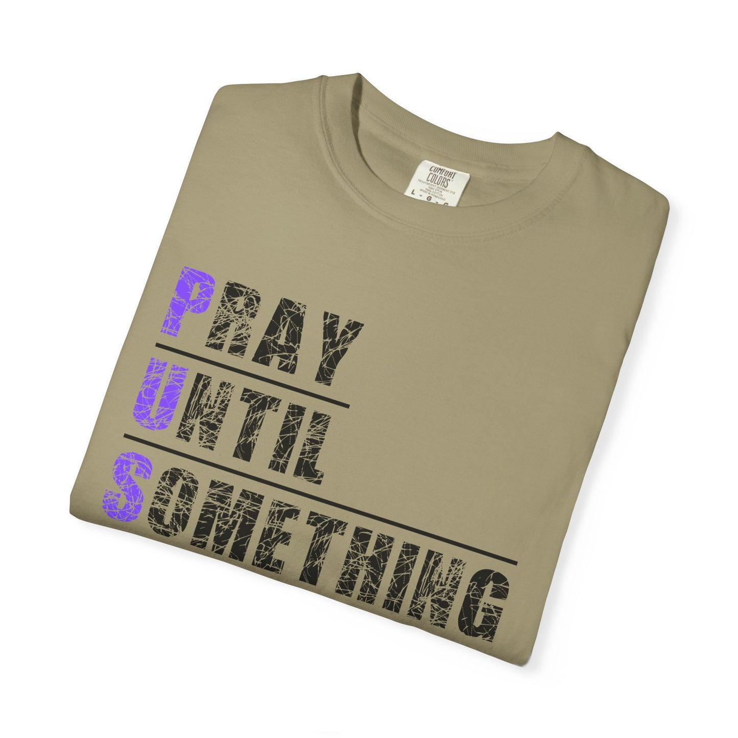 PUSH Ephesians 6:18 100% Cotton Faith & Prayer Graphic Tee