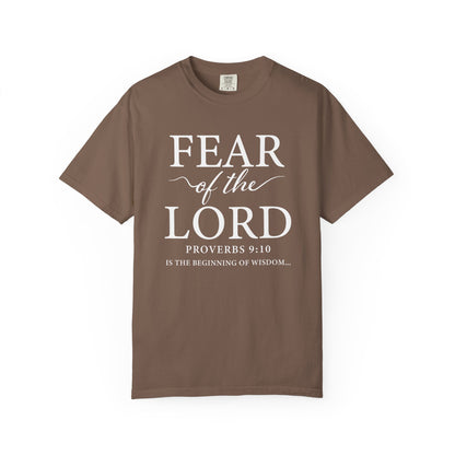 Fear of the Lord T-Shirt — Christian Faith Graphic Tee