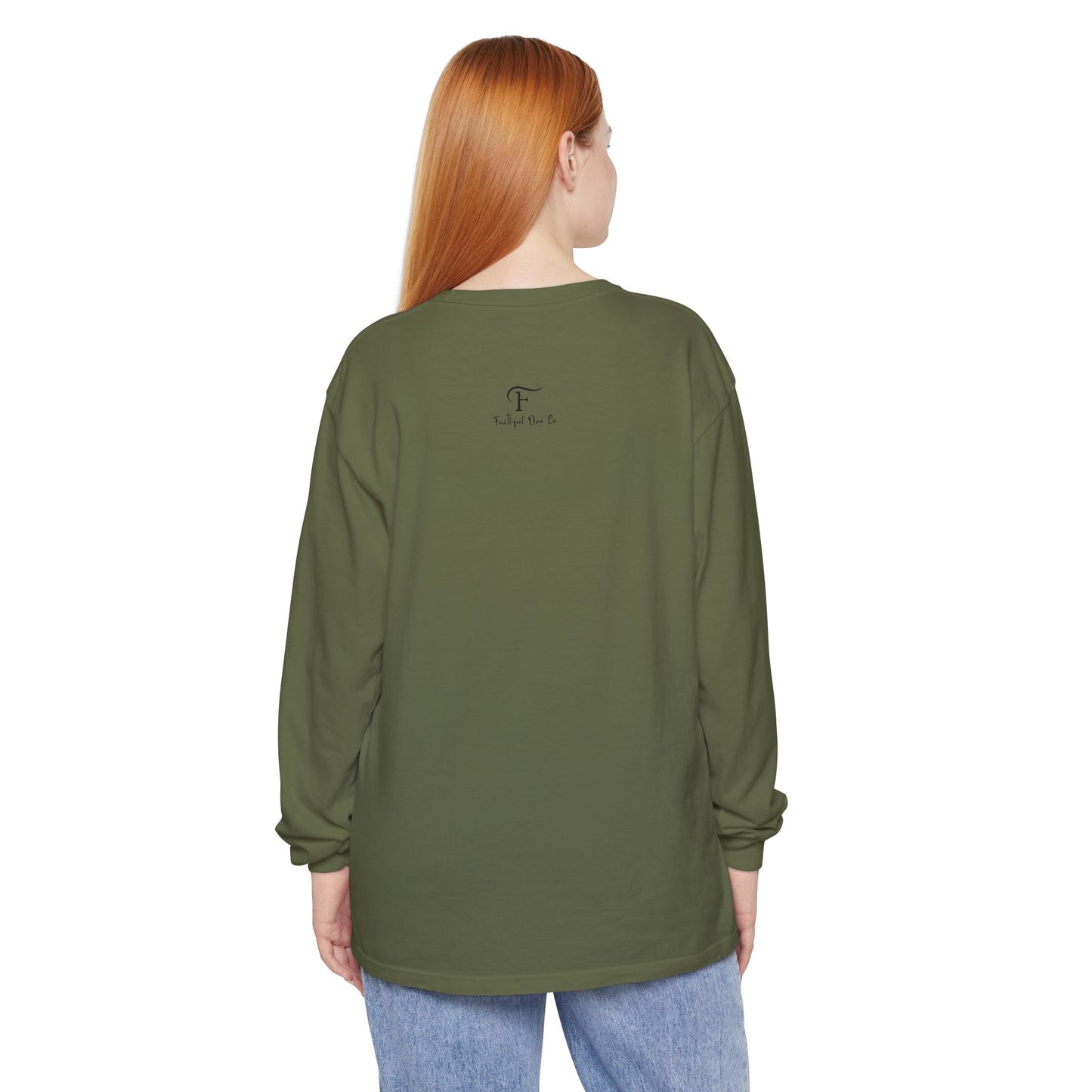 PUSH "Ephesians 6:18" 100% cotton Comfort Color Long Sleeve