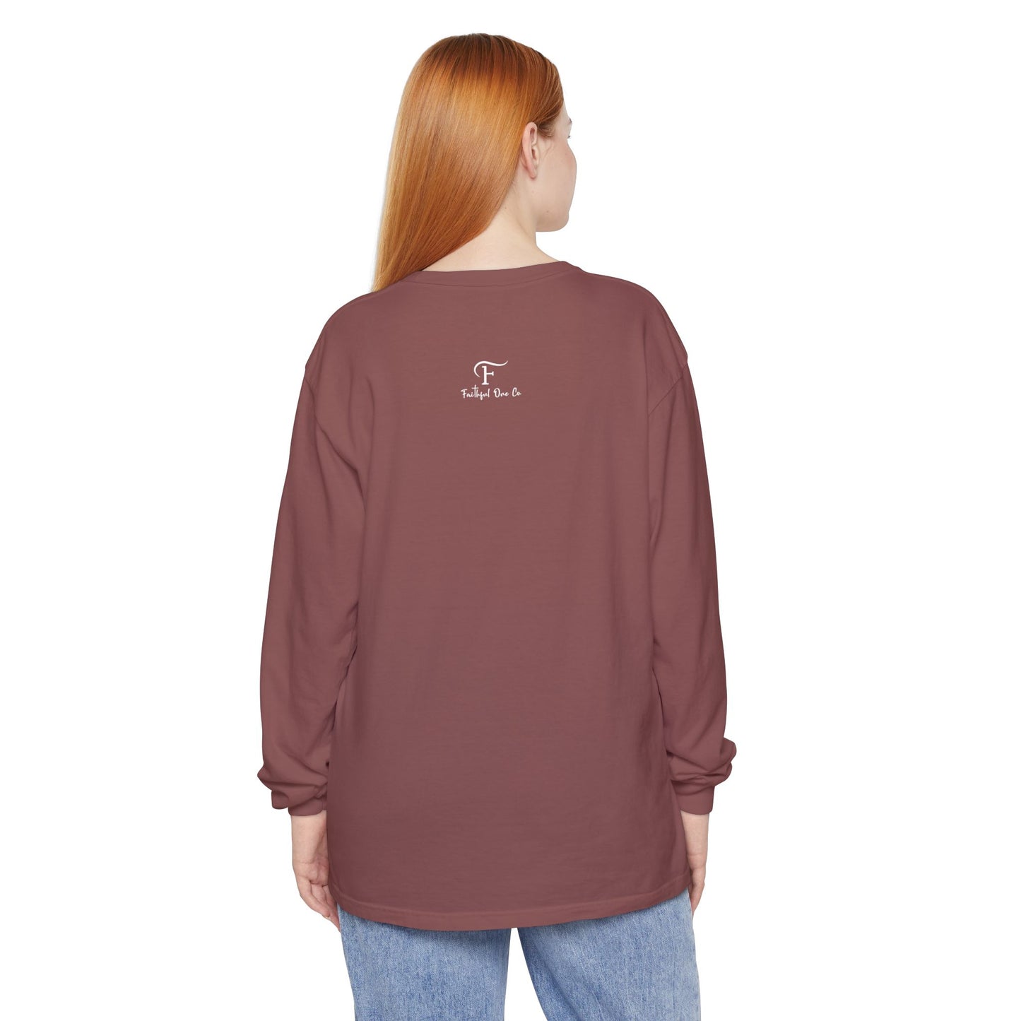He is The Way The Truth & The Life Flowers  "John 14:6" 100% cotton Long Sleeve