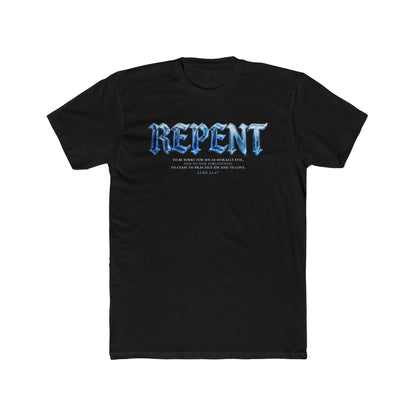Repent Graphic Tee — Christian Faith Back Print Shirt