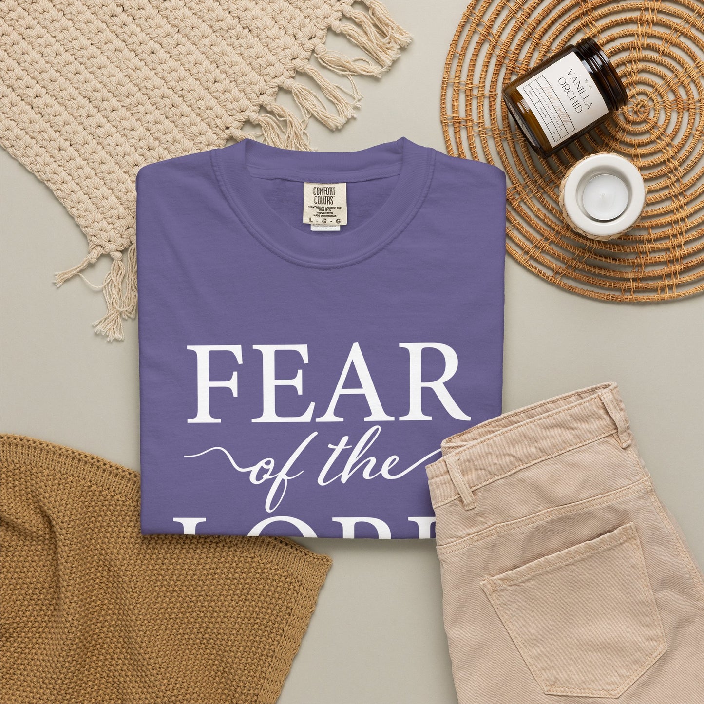 Fear of the Lord T-Shirt — Christian Faith Graphic Tee