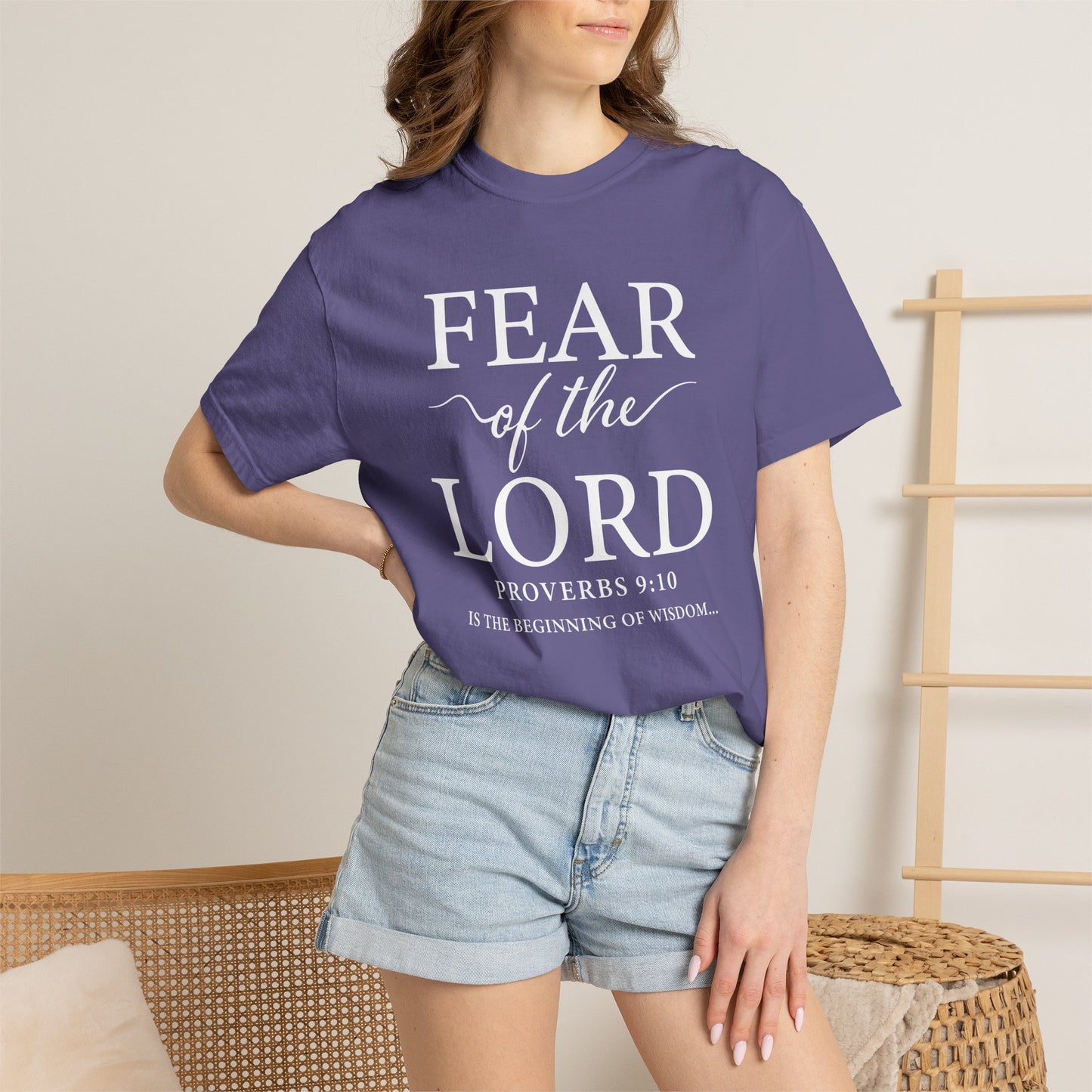 Fear of the Lord T-Shirt — Christian Faith Graphic Tee