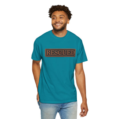 Rescued Colossians 1:13-14 Cotton T-Shirt