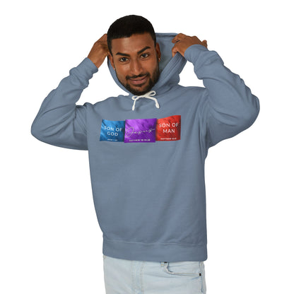 Son of Man Son of God Cotton T‑Shirt — Christian Faith Graphic  Hooded Sweatshirt