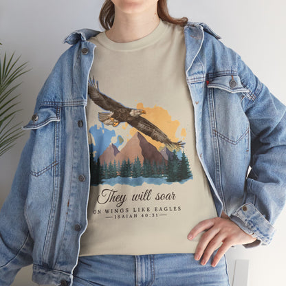 They Will Soar Eagle Mountain Adventure T-Shirt