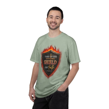 Take Up The Shield of Faith "Ephesians 6:16" 100% Cotton T-Shirt