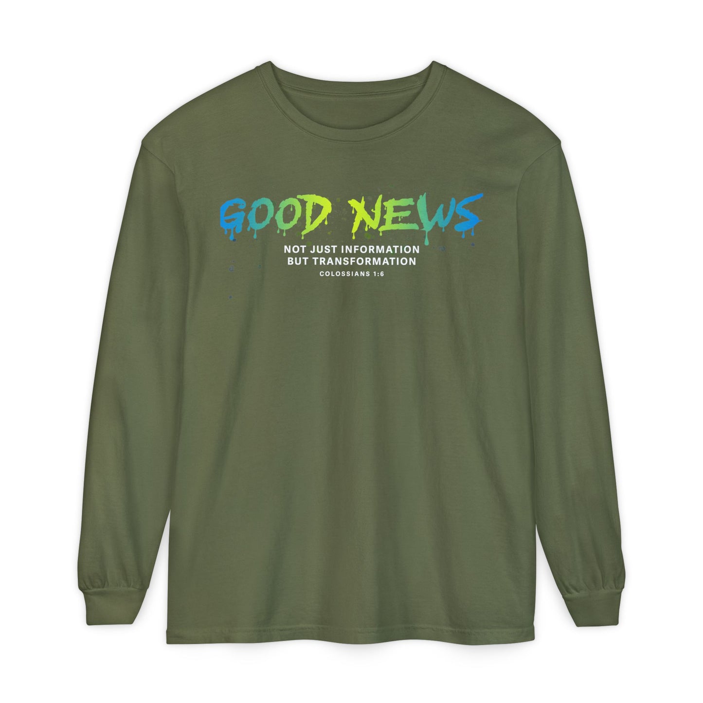 Good News Revelation 22:20 Long Sleeve T-Shirt — 100% Cotton