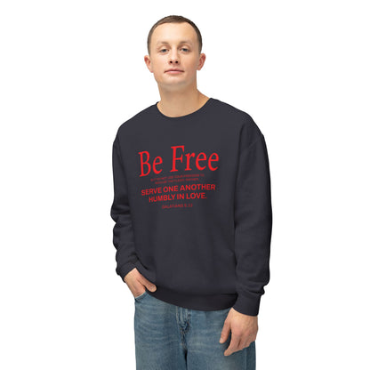 Be Free "Galatians 5:13" Red
