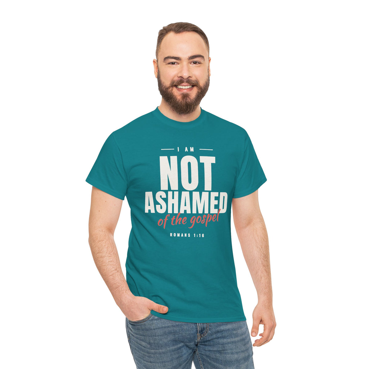 I Am Not Ashamed of the Gospel Faithful Christian T-Shirt
