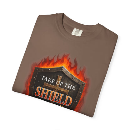 Take Up The Shield of Faith "Ephesians 6:16" 100% Cotton T-Shirt