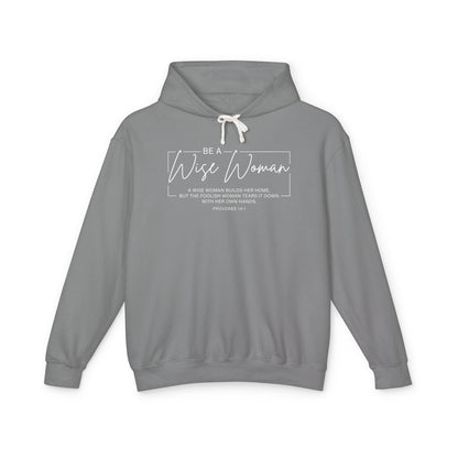Wise Woman Proverbs 14:1 100% Cotton Long Sleeve T-Shirt — Christian Inspirational Tee