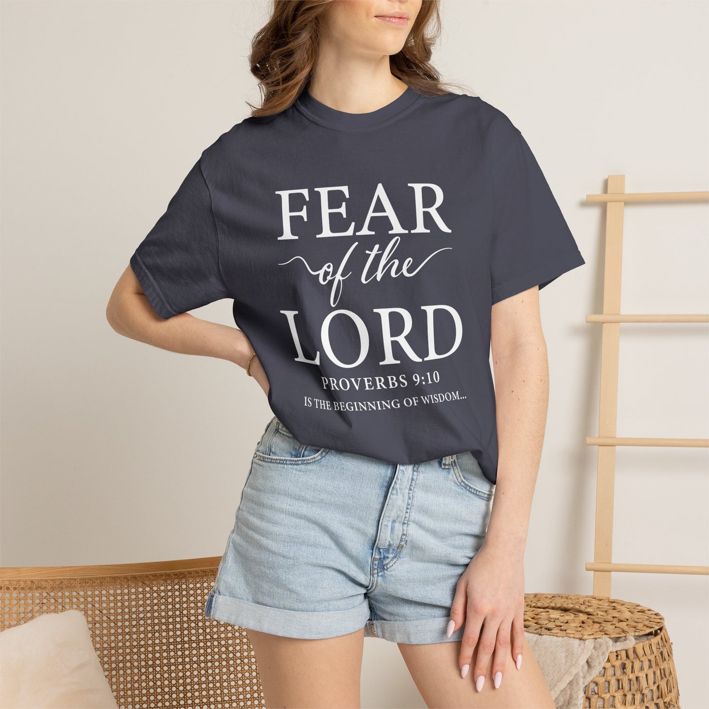 Fear of the Lord T-Shirt — Christian Faith Graphic Tee