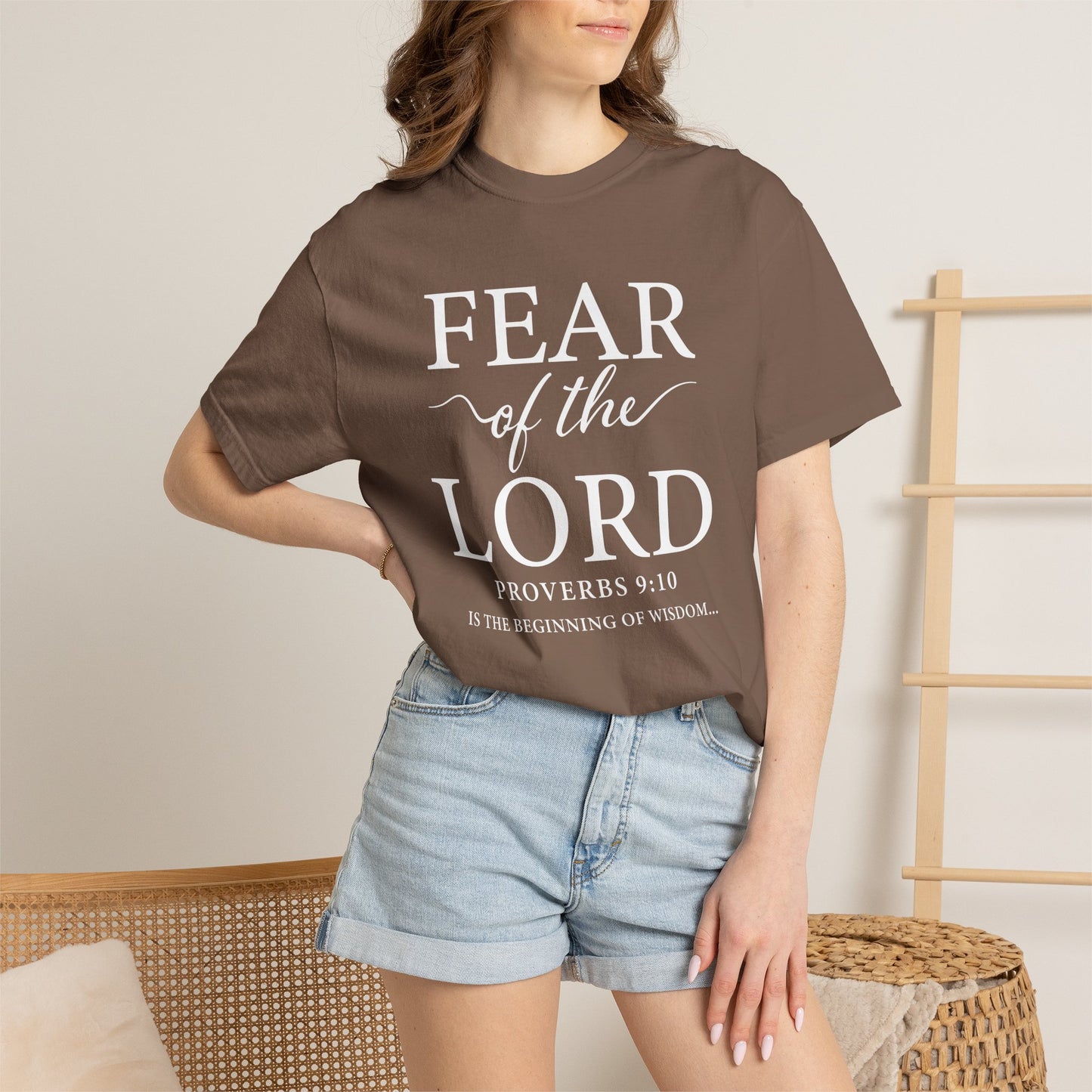 Fear of the Lord T-Shirt — Christian Faith Graphic Tee