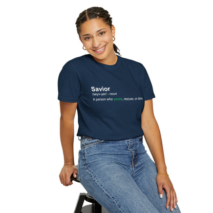 Savior Definition T-Shirt 100% cotton