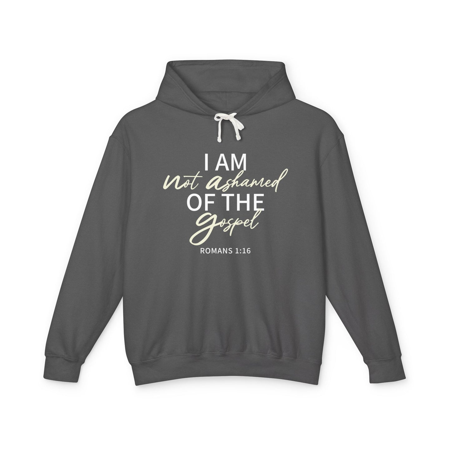 Romans 1:16 Beige 100% Cotton Unisex Hoodie Comfort Color