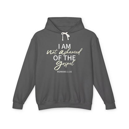 Romans 1:16 Beige 100% Cotton Unisex Hoodie Comfort Color