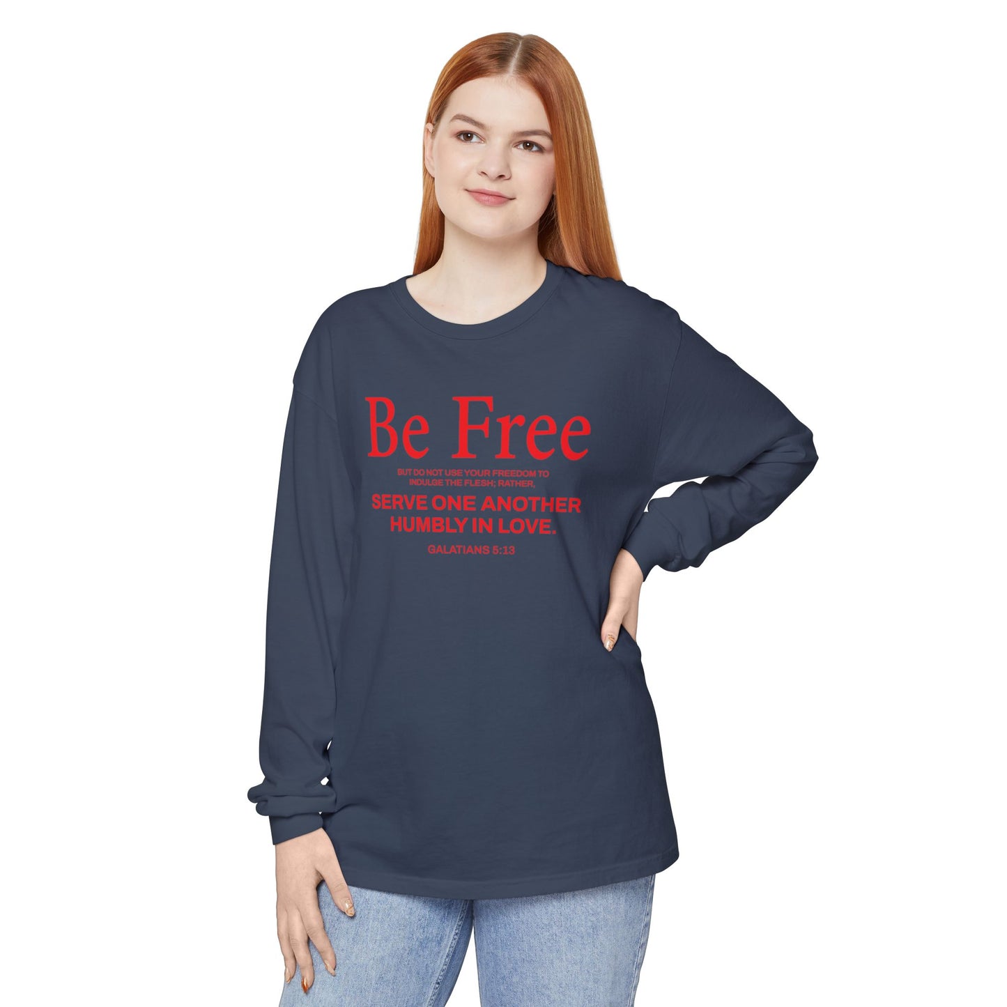 Be Free "Galatians 5:13" RED