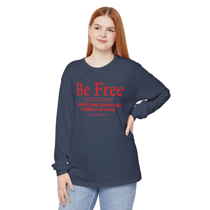 Be Free "Galatians 5:13" RED