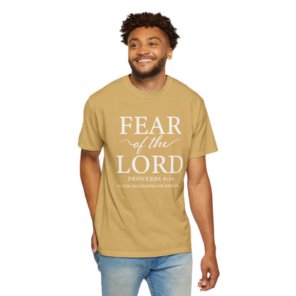 Fear of the Lord T-Shirt — Christian Faith Graphic Tee
