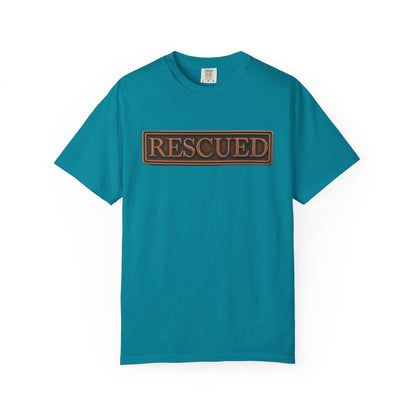 Rescued Colossians 1:13-14 Cotton T-Shirt