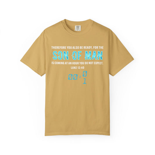 Son of Man Bible Verse Garment-Dyed T-Shirt