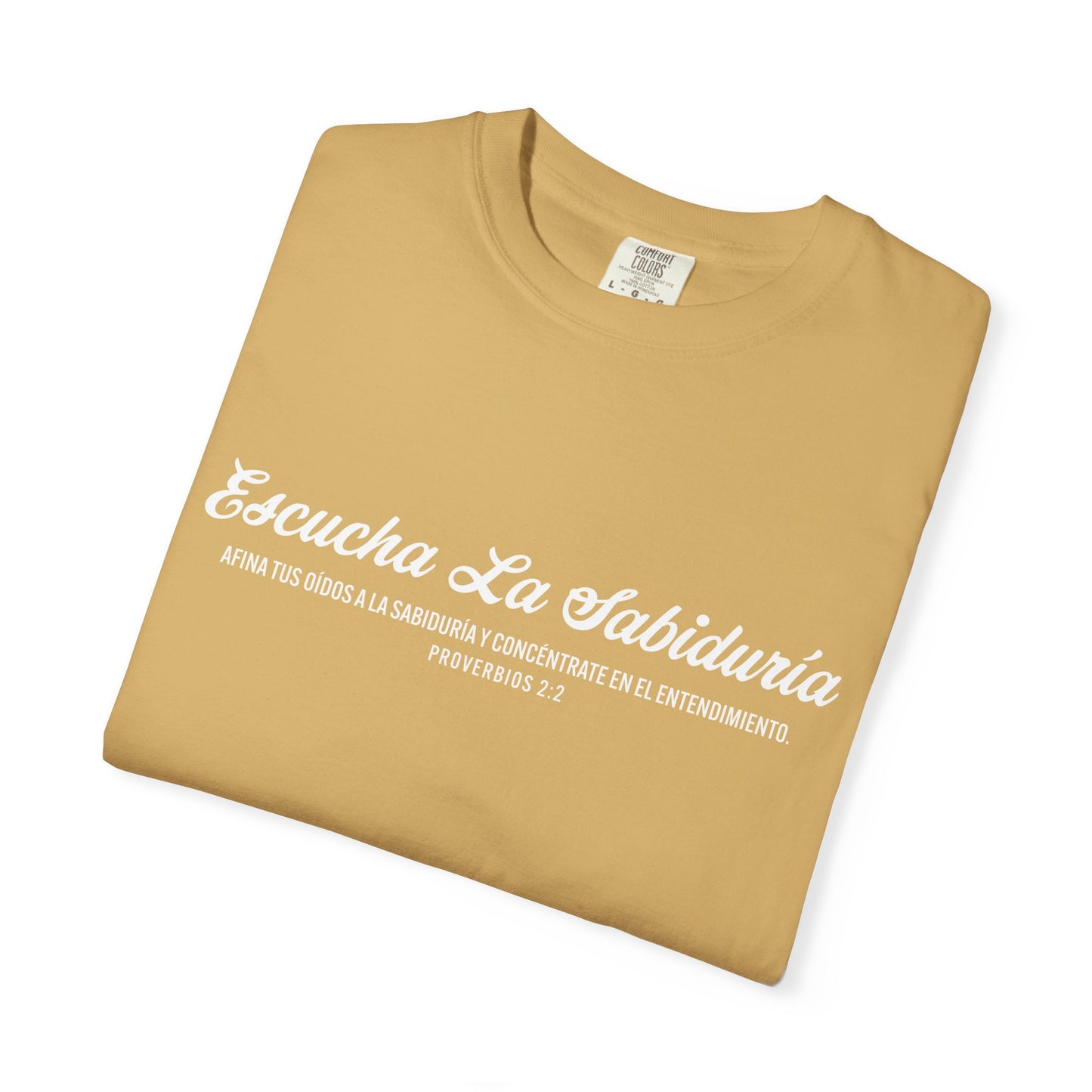 Proverbios 2:2 "Escucha la Sabiduría" T-Shirt