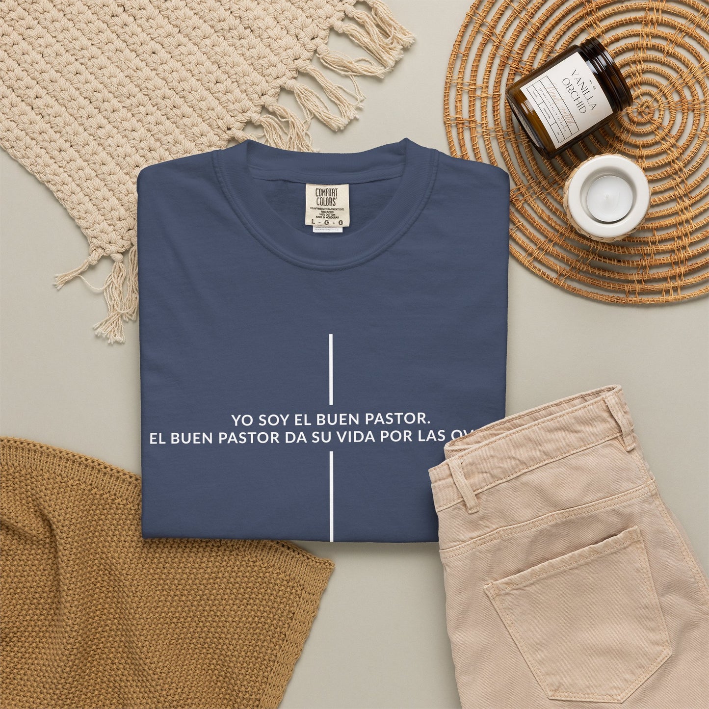 Buen Pastor T-shirt — Juan 10:11 'Yo Soy el Buen Pastor' Christian Tee